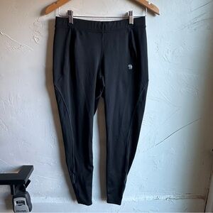 Mountain Hardware Women's‎ Base Layer Leggings Pants Size M Black Ski Baselayer
